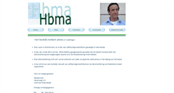 Desktop Screenshot of hbma.nl