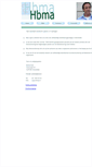 Mobile Screenshot of hbma.nl