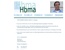 Tablet Screenshot of hbma.nl